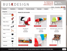 Tablet Screenshot of buskdesign.com